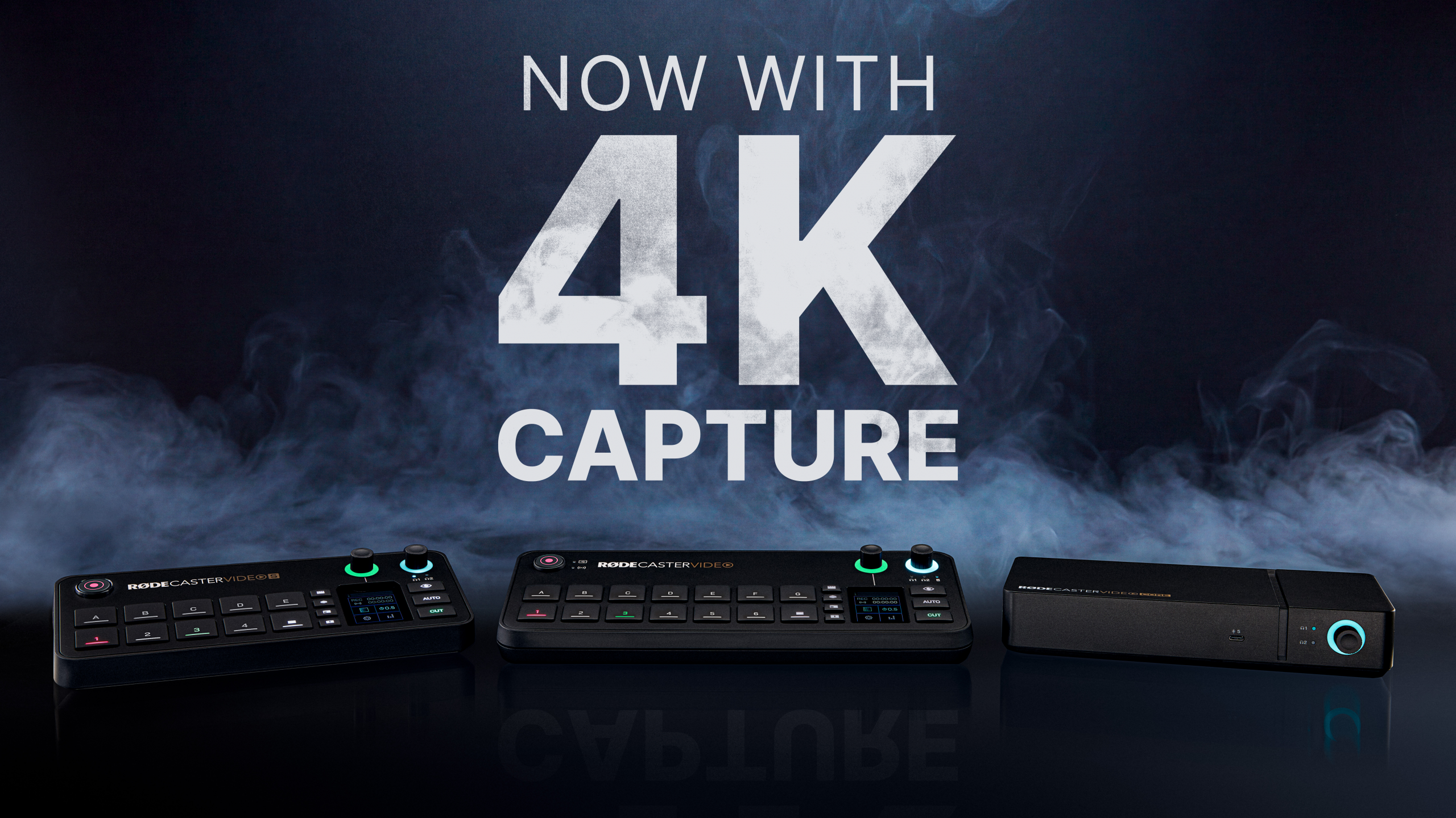 R&Oslash;DECaster Video range firmware 1.4: 4K Capture and R&Oslash;DECaster Sync